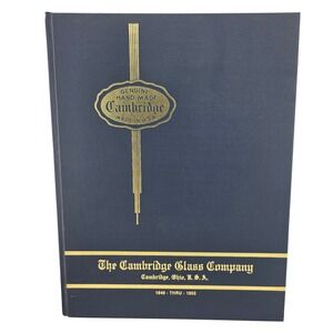 Cambridge Glass Company‎ 1949-1953 Catalog Reference Book Good Cond